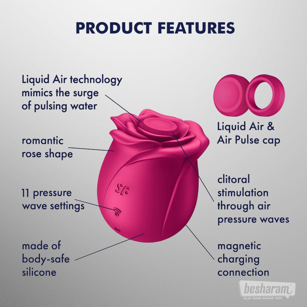 Satisfyer Pro 2 Classic Blossom Suction Massager-IMbesharam.com