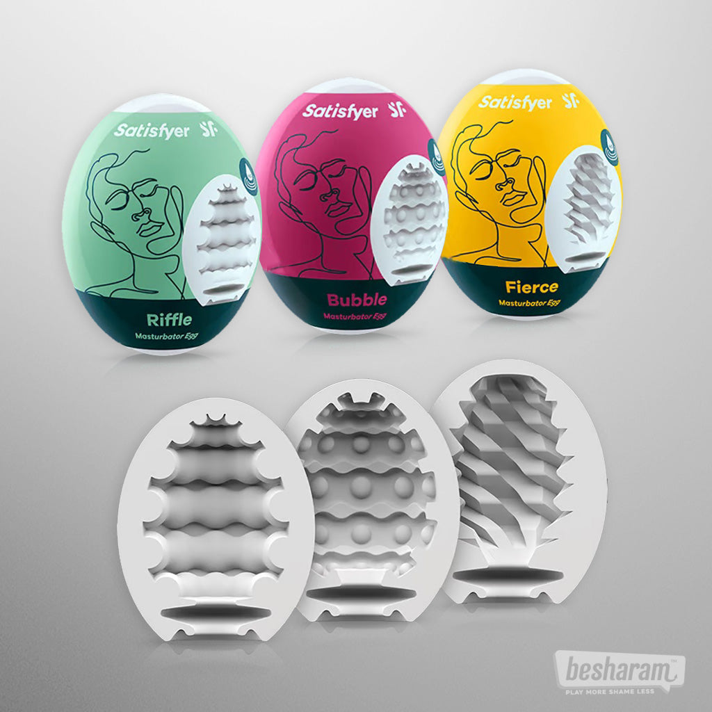 Satisfyer Egg Masturbators Set-IMbesharam.com