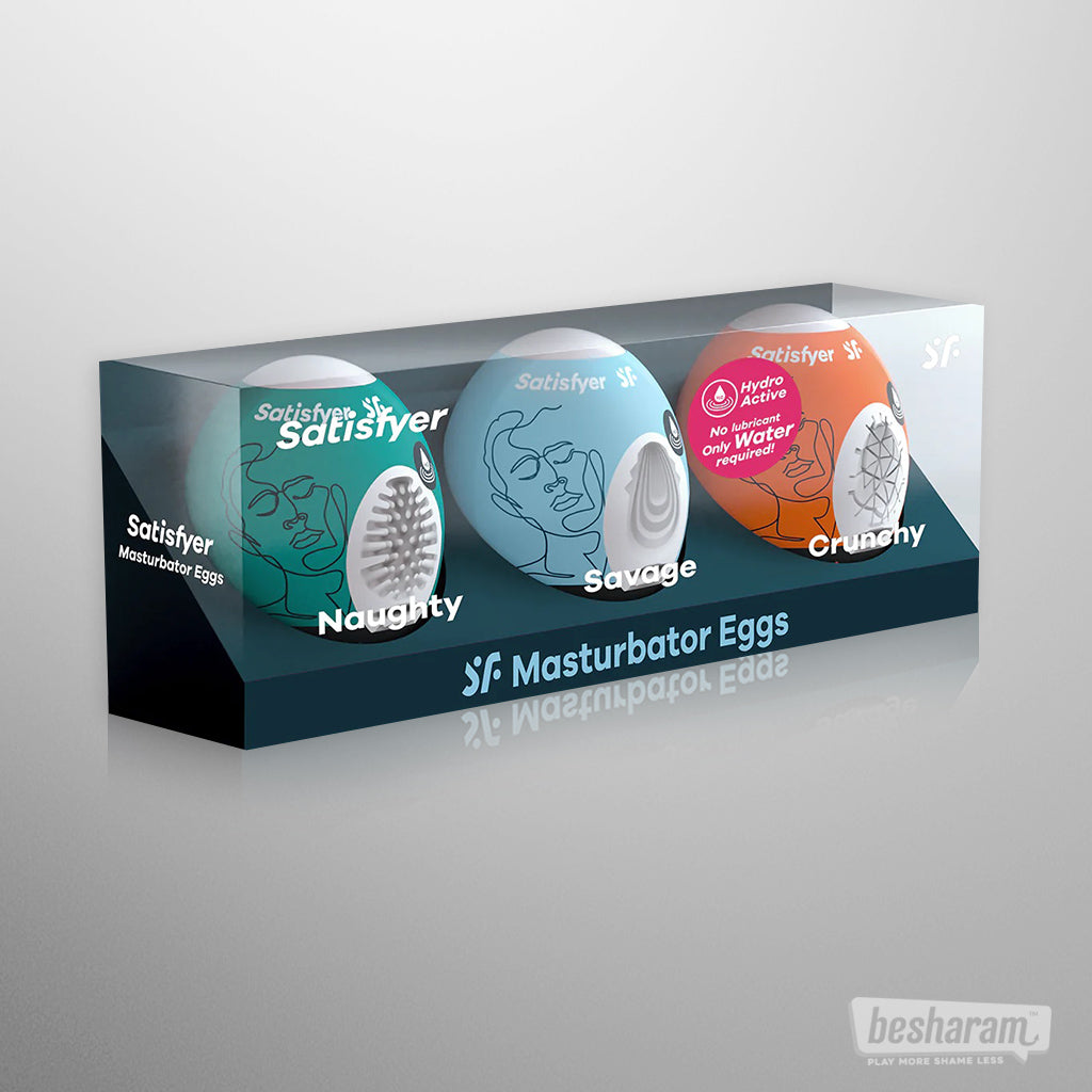 Satisfyer Egg Masturbators Set