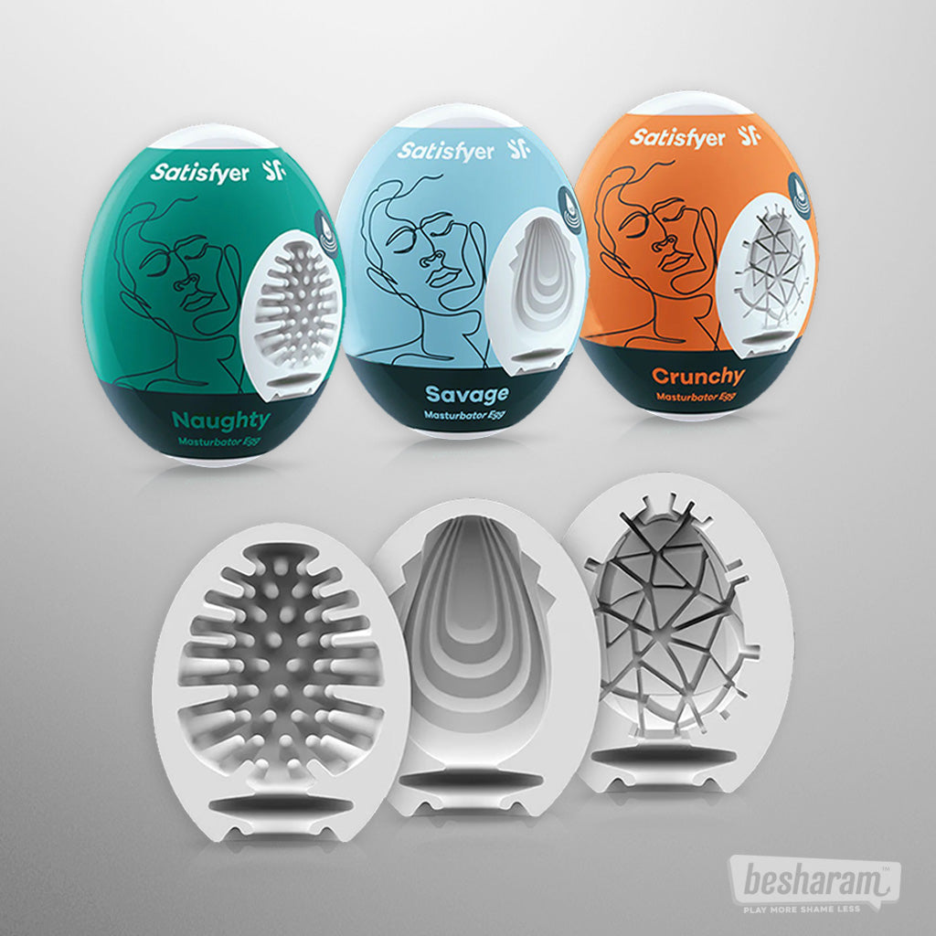 Satisfyer Egg Masturbators Set-IMbesharam.com