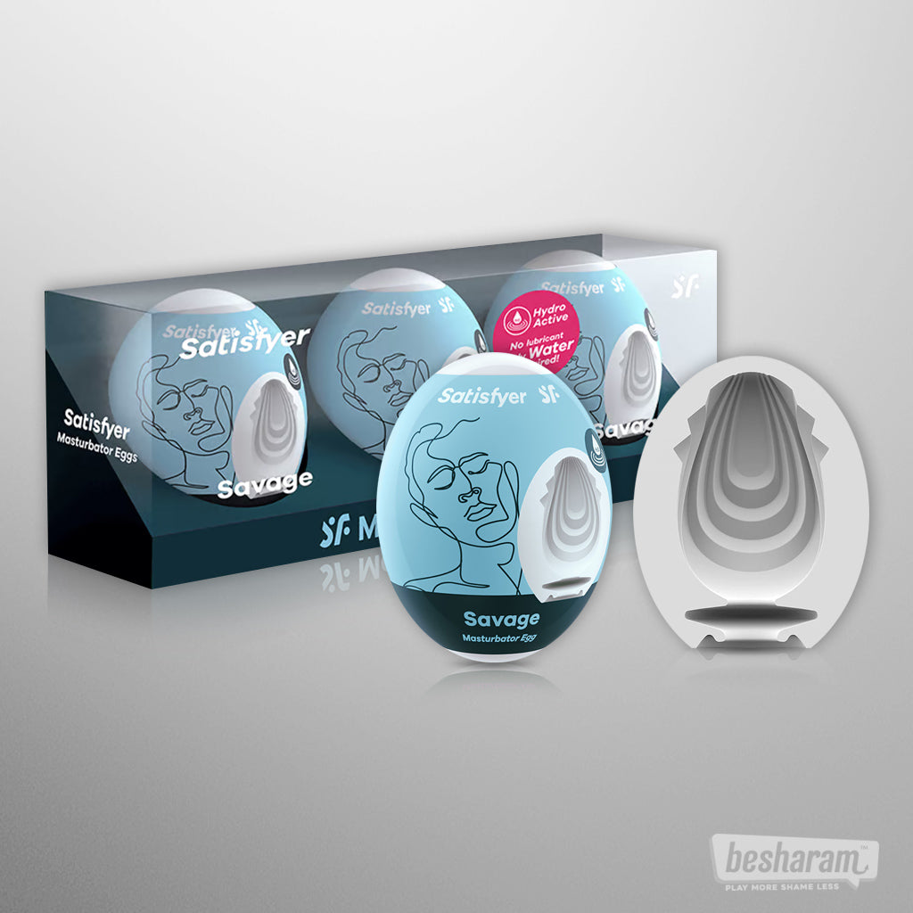 Satisfyer Egg Masturbators Set-IMbesharam.com