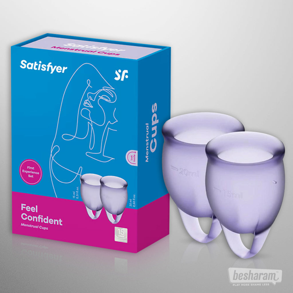 Satisfyer Menstrual Cups Feel Confident