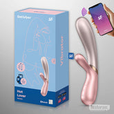 Satisfyer Hot Lover App Controlled Warming Vibrator-IMbesharam.com