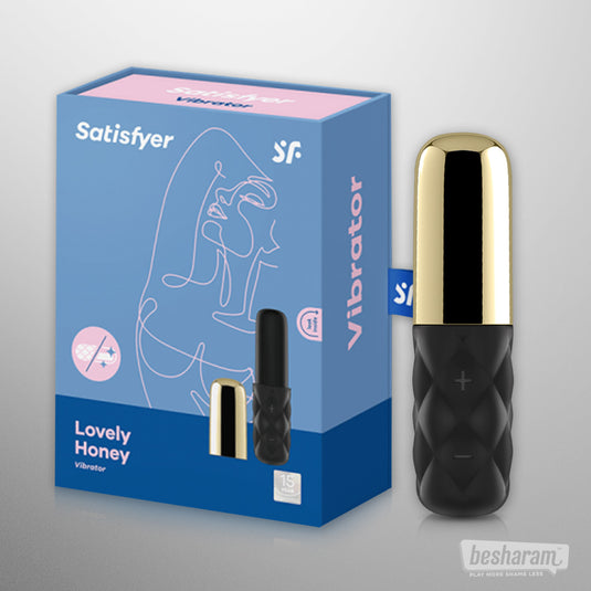 Satisfyer Lovely Honey Mini Bullet Vibrator-IMbesharam.com