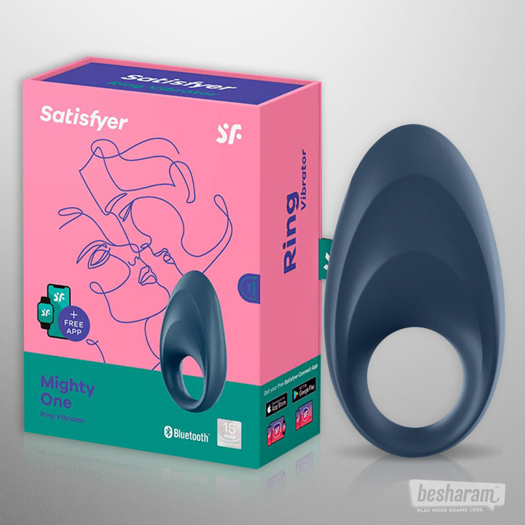 Satisfyer Mighty One - App Controlled Cock Ring-IMbesharam.com