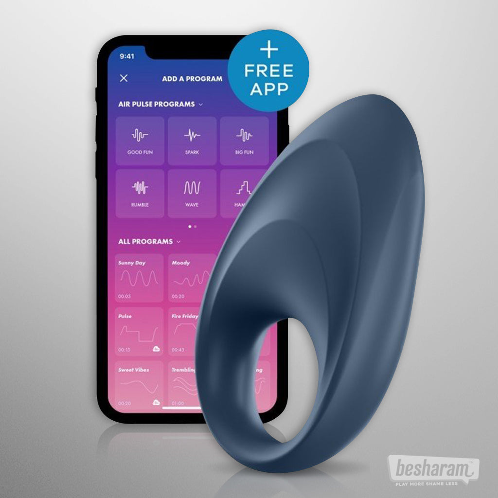 Satisfyer Mighty One - App Controlled Cock Ring-IMbesharam.com