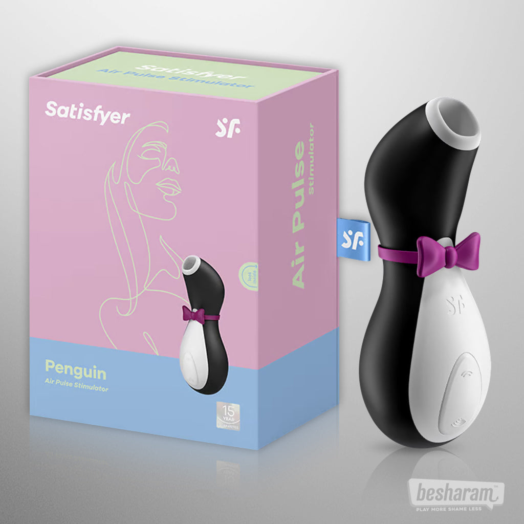 Satisfyer Penguin Powerful Suction Massager-IMbesharam.com