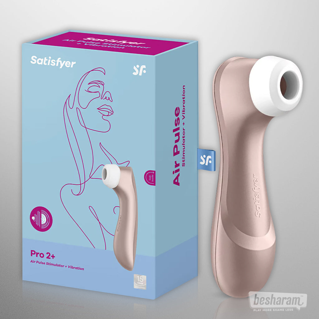 Satisfyer Pro 2+ Suction + Vibration Massager-IMbesharam.com