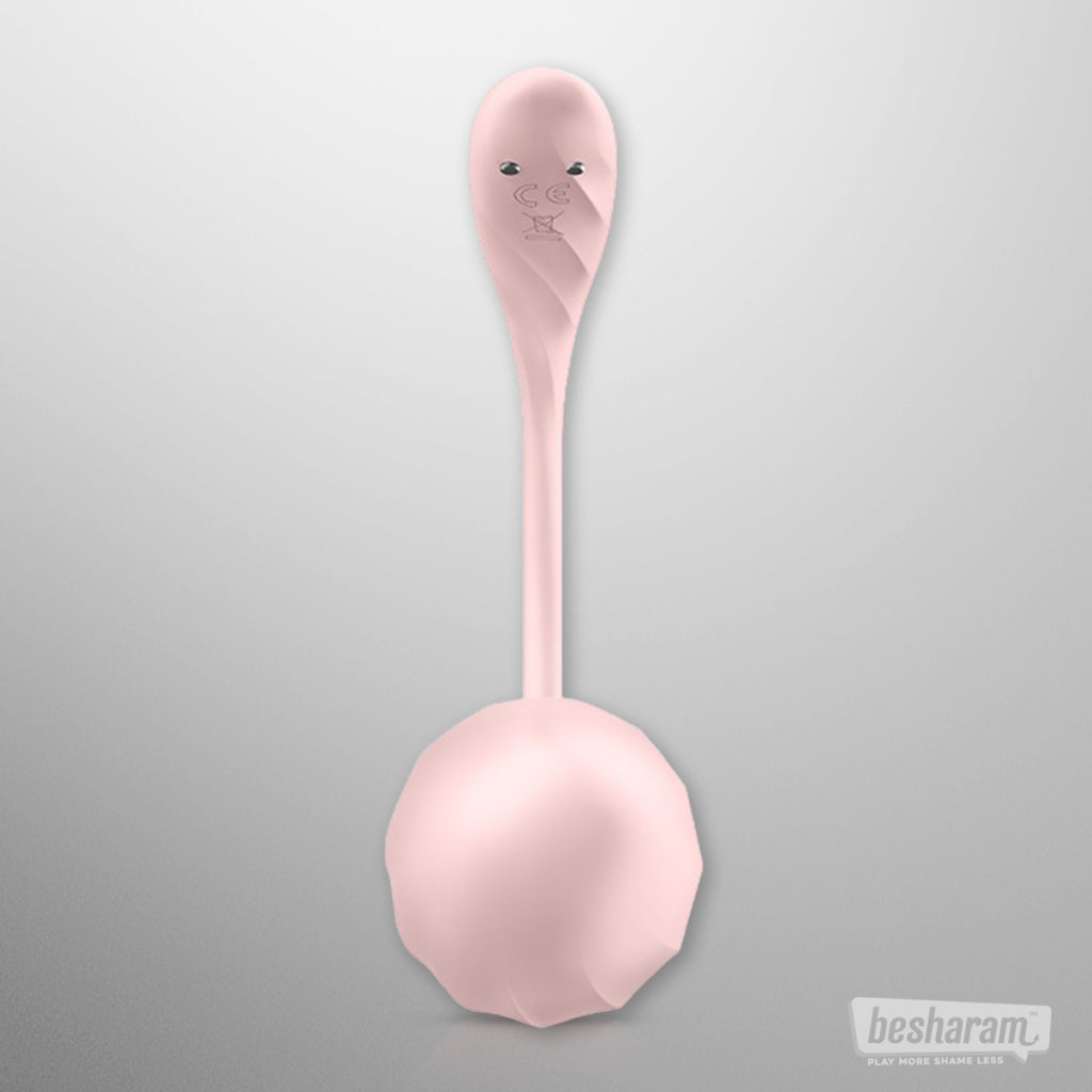 Satisfyer Ribbed Petal App Controlled Vibrator-IMbesharam.com