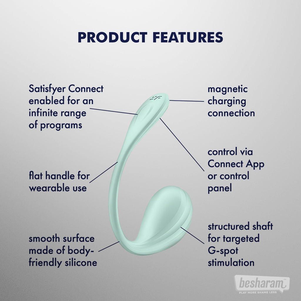 Satisfyer Smooth Petal App Controlled Vibrator-IMbesharam.com