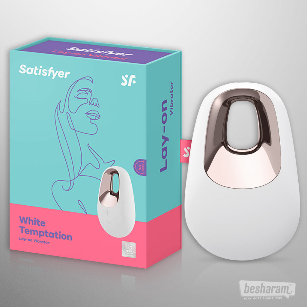 Satisfyer White Temptation Layon Massager