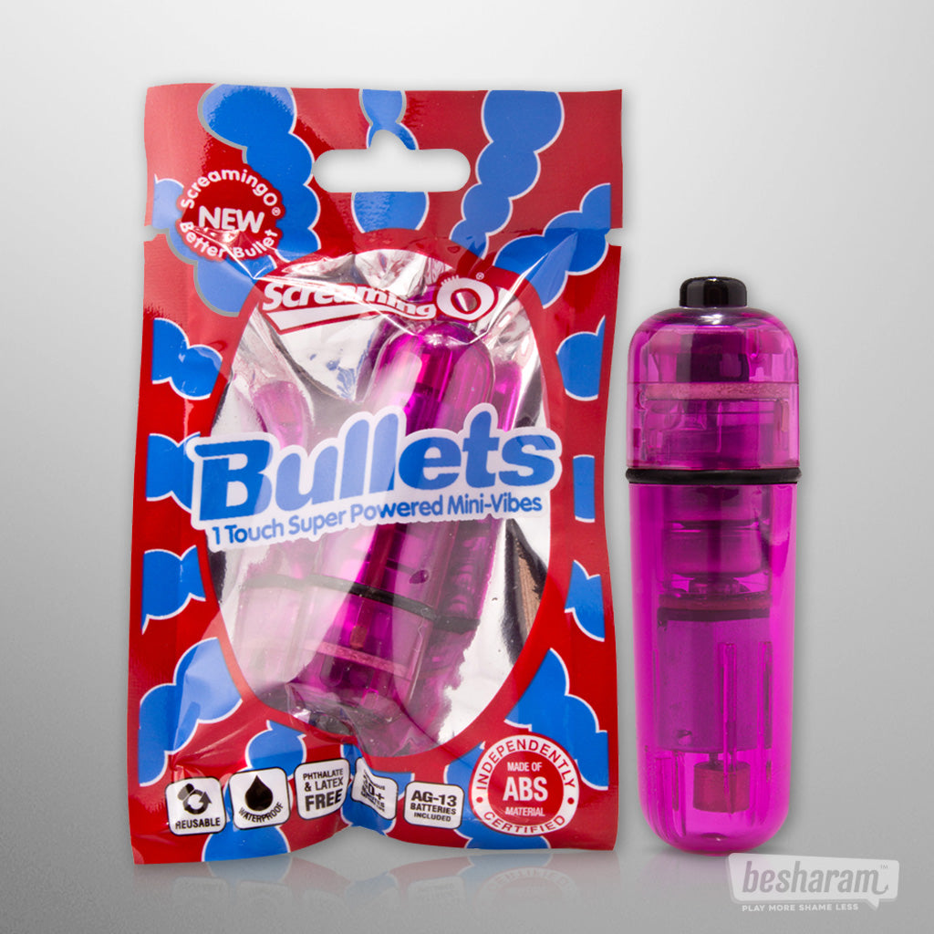 Screaming O Super Powered One-Touch Vibrating Bullet-IMbesharam.com