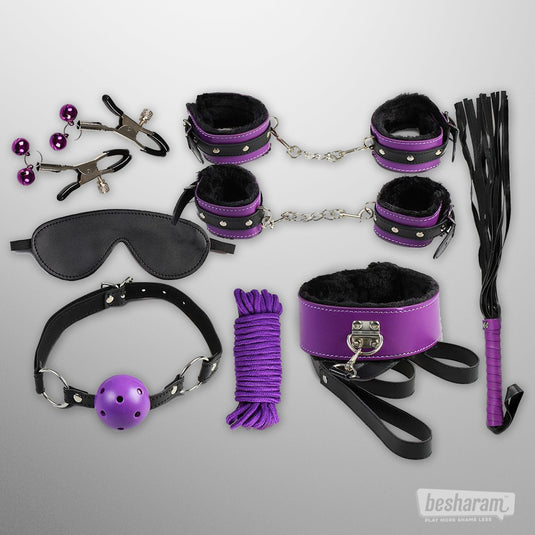 Secret Play Secret Bondage Purple Kit-IMbesharam.com