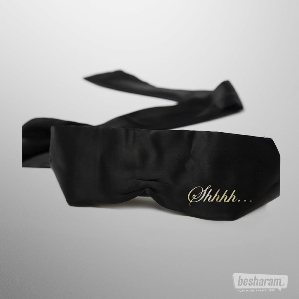 Bijoux Indiscrets Shhh Satin Blindfold