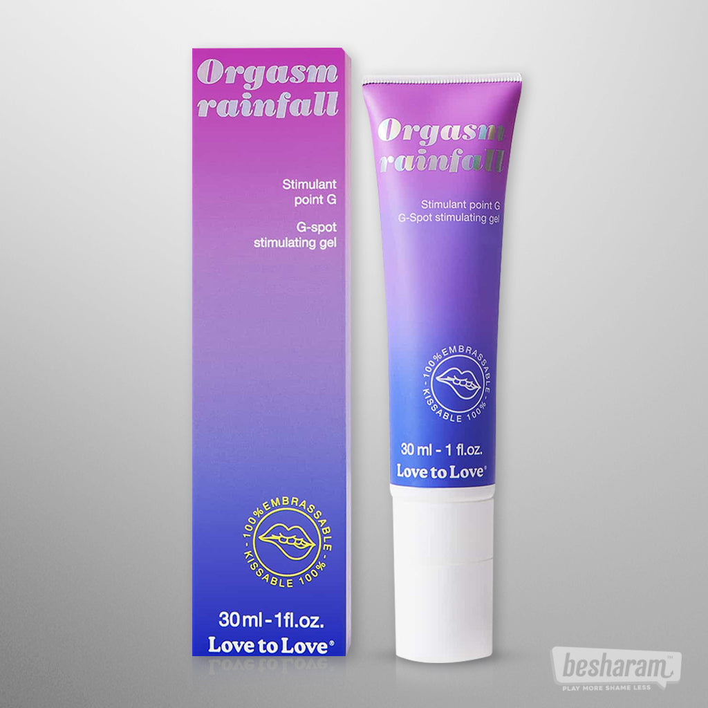 Orgasm Rainfall G-Spot Stimulating Gel