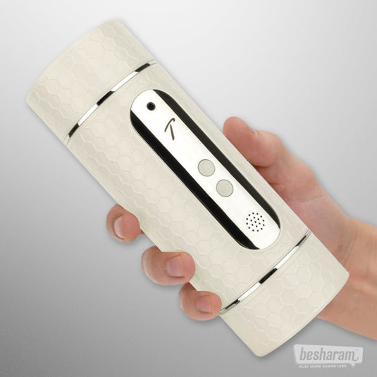 Double Sided Vibrating Masturbator w Moaning Sounds-IMbesharam.com
