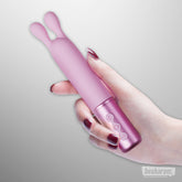 Discreet Pink 2-in-1 Vibrator w Interchangeable head-IMbesharam.com