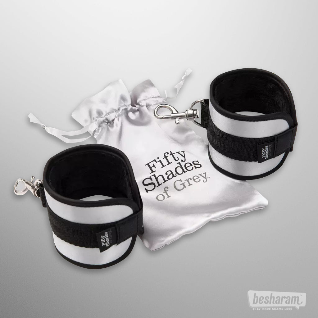 Fifty Shades of Grey Totally His Handcuffs-IMbesharam.com