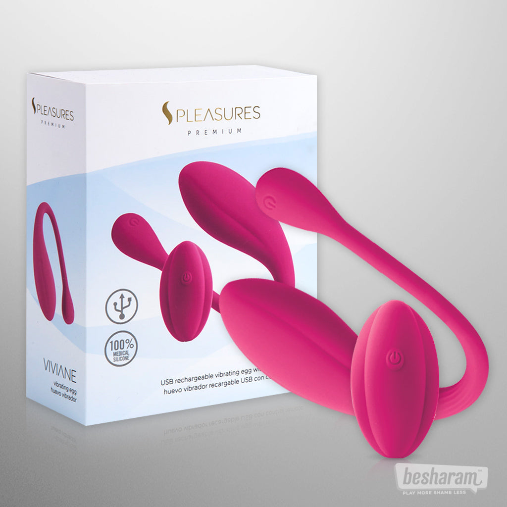 Viviane Remote Controlled Egg Vibrator