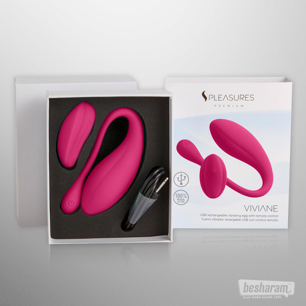 Viviane Remote Controlled Egg Vibrator