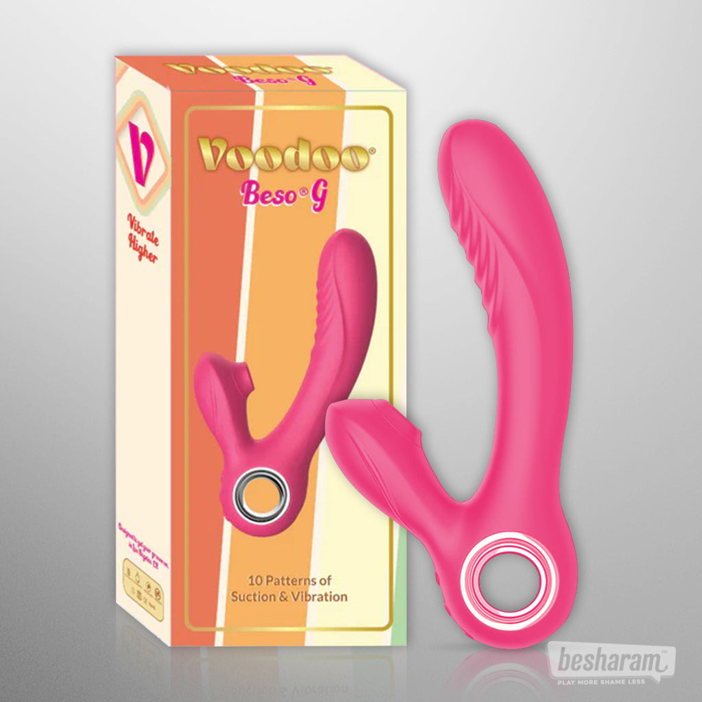 Voodoo Beso G Dual Vibrator-IMbesharam.com