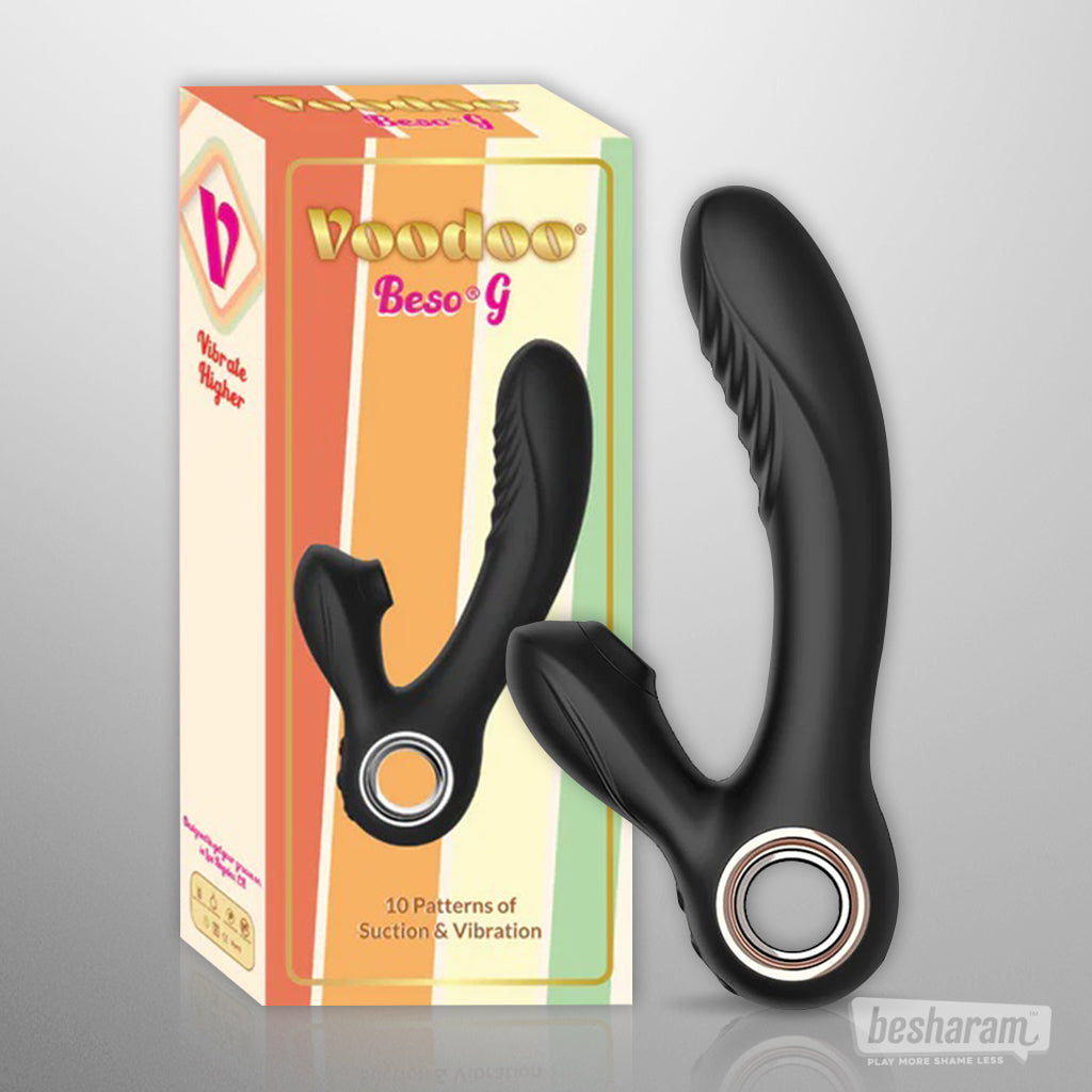 Voodoo Beso G Dual Vibrator-IMbesharam.com