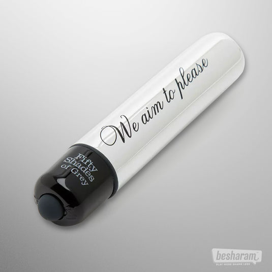 Fifty Shades of Grey We Aim To Please Bullet Vibrator-IMbesharam.com