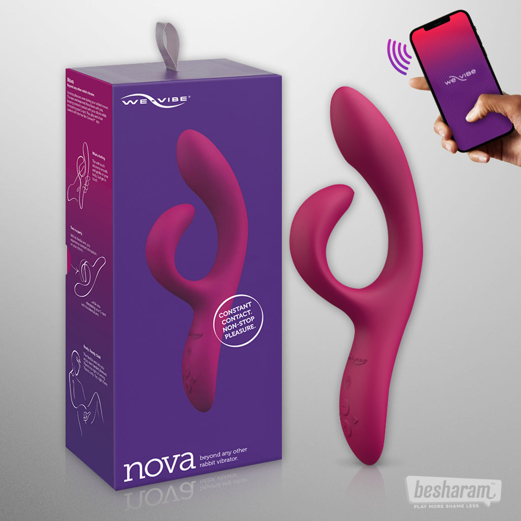 We-Vibe Nova 2 Rabbit Vibrator-IMbesharam.com