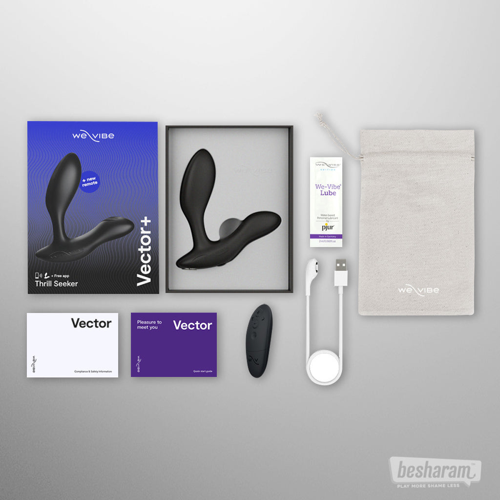 We-Vibe Vector+ Prostate Massager-IMbesharam.com
