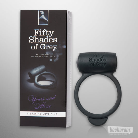 Fifty Shades Of Grey Vibrating Love Cock Ring-IMbesharam.com