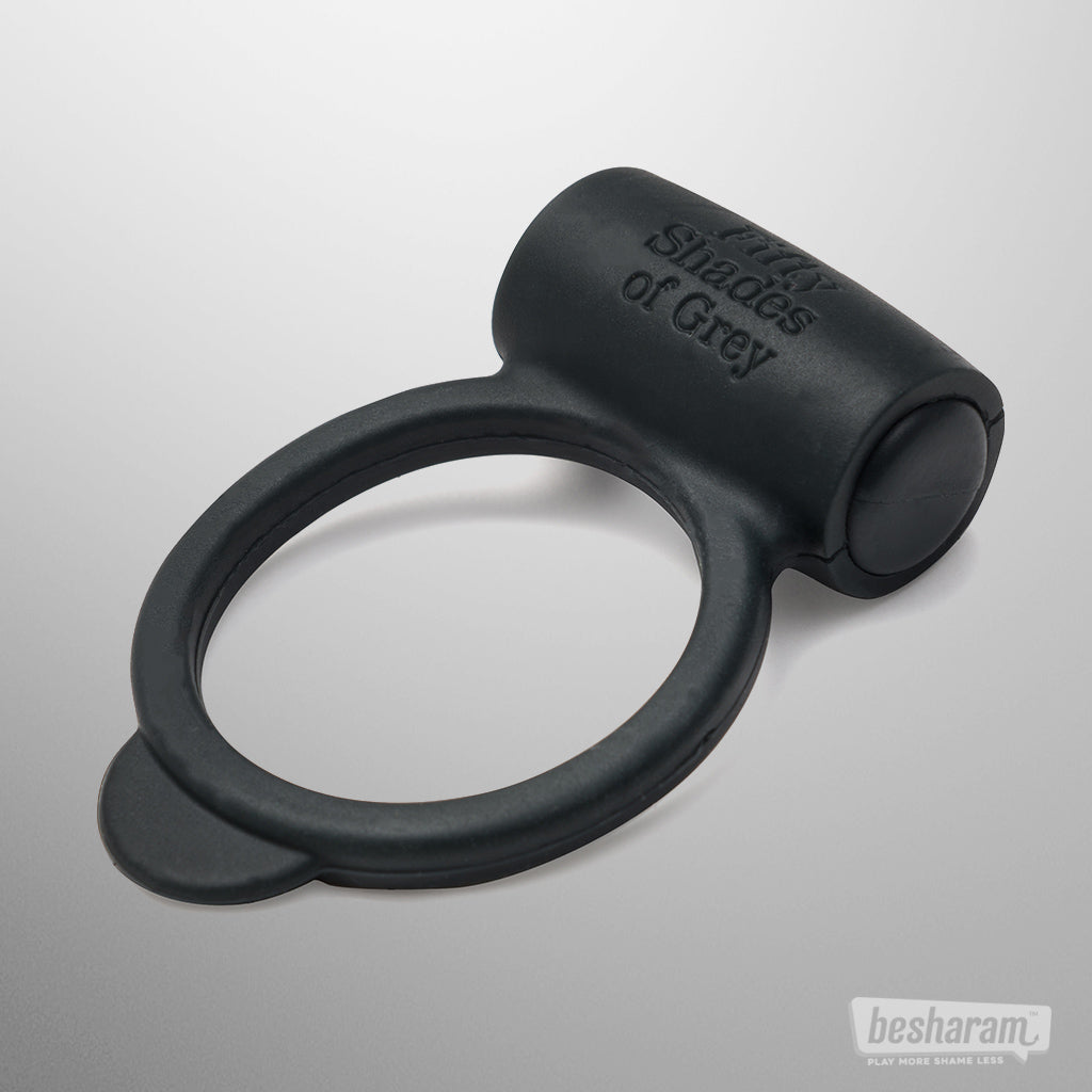 Fifty Shades Of Grey Vibrating Love Cock Ring-IMbesharam.com
