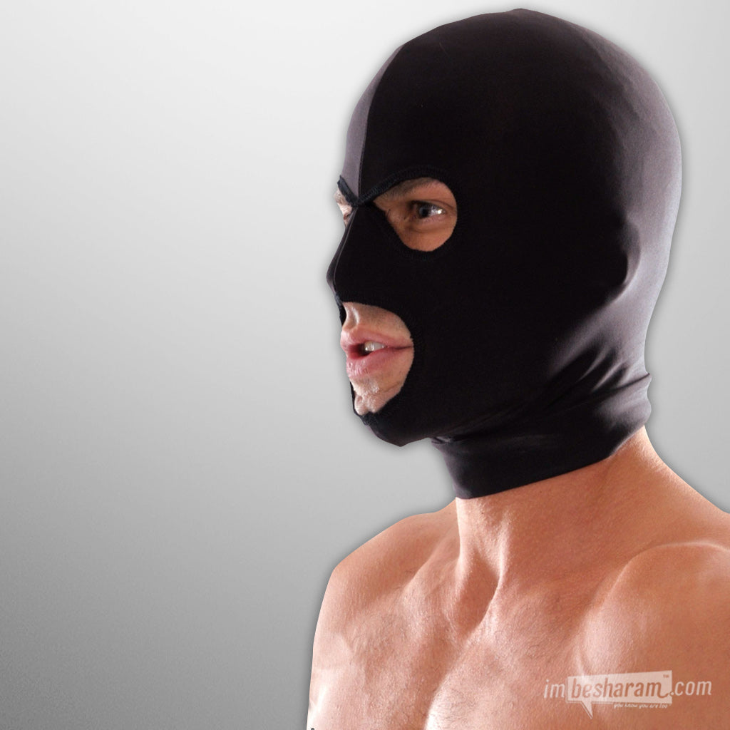 Fetish Fantasy Spandex 3 Hole Hood Man