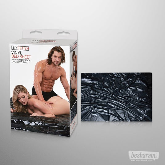 Lux Fetish Vinyl Bed Sheet-IMbesharam.com