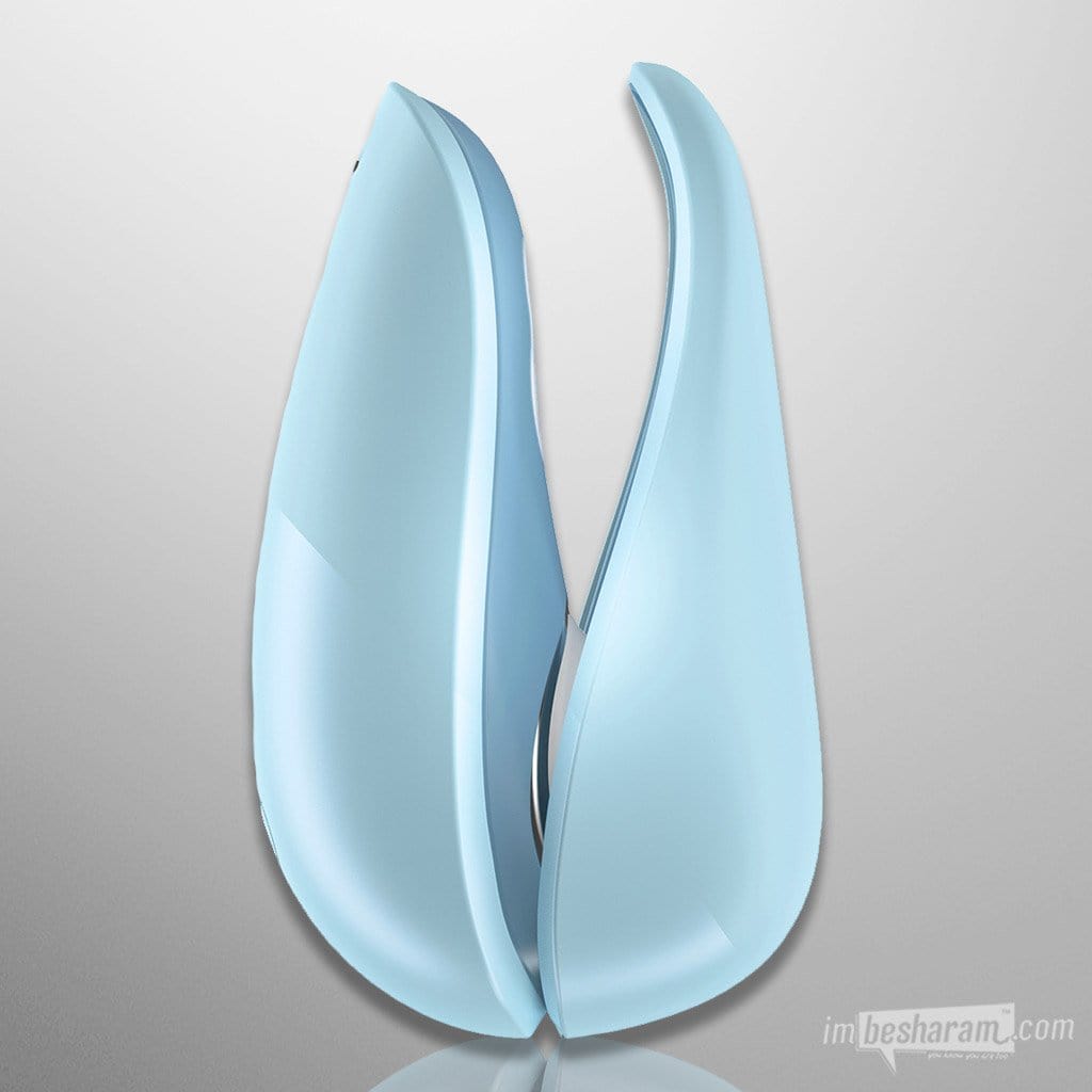 Womanizer Liberty Clitoral Vibrator Powder Blue Side