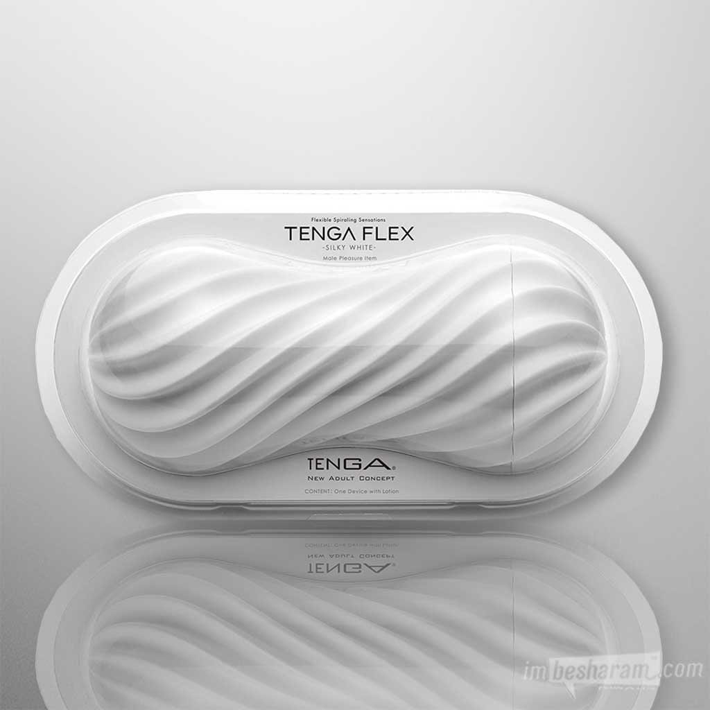 Tenga Flex Reusable Masturbator White