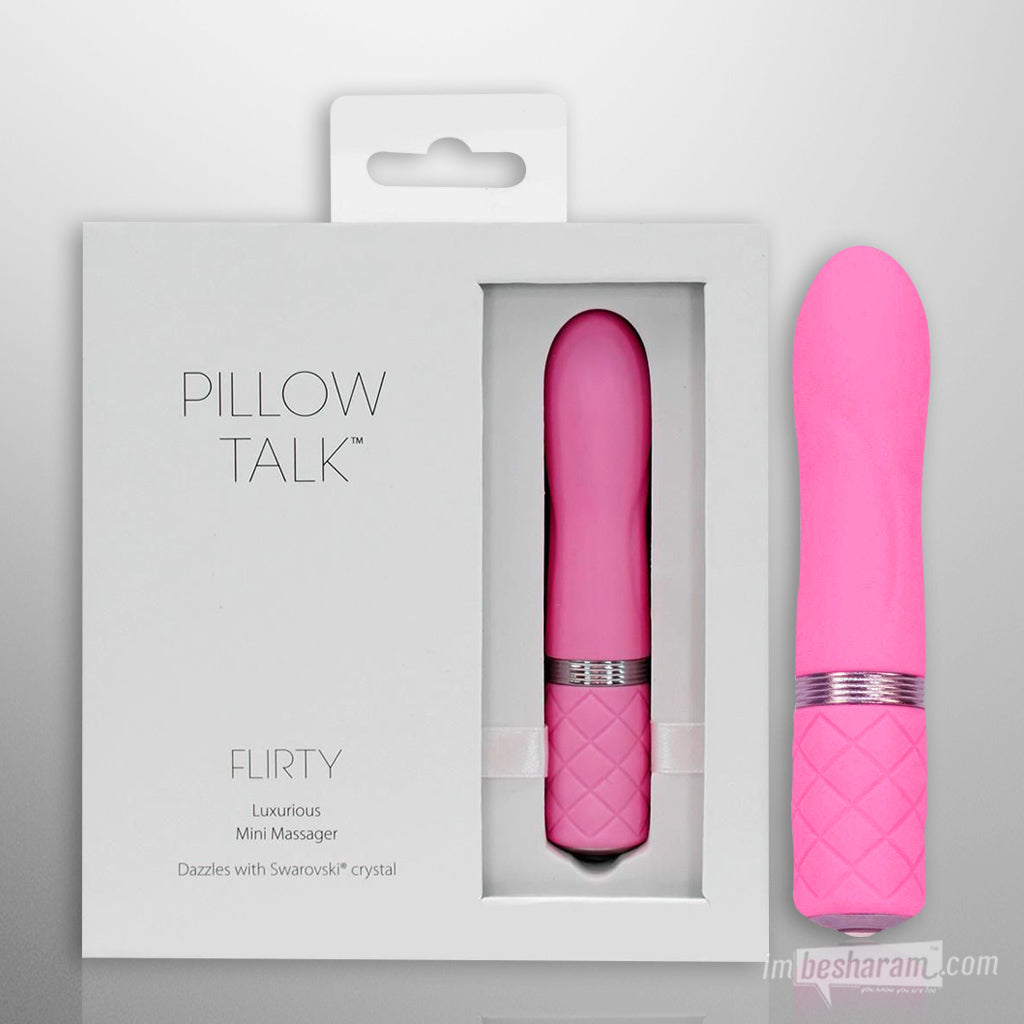 BMS Swarovski Flirty Mini Vibrator Pink