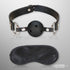 Lux Fetish Breathable Ball Gag Black