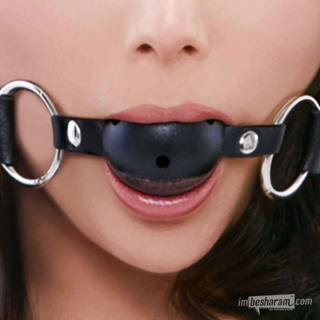 Lux Fetish Breathable Ball Gag-IMbesharam.com