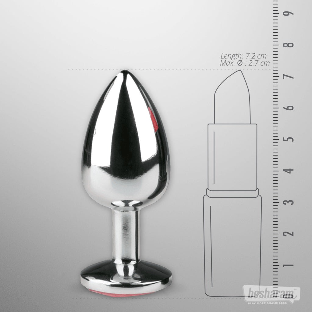 EasyToys Metal Butt Plug No. 1 Size