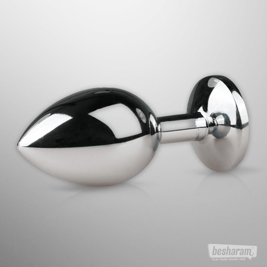 EasyToys Metal Butt Plug No. 2 Silver