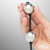 Fifty Shades Of Grey Silver Pleasure Balls-IMbesharam.com