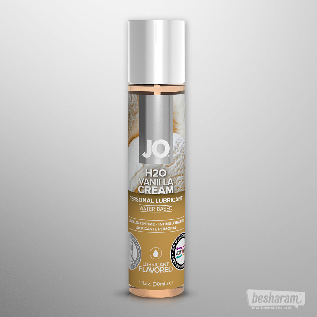 System Jo H2O (Multi) Flavored Lube - 1 oz. Vanilla Cream