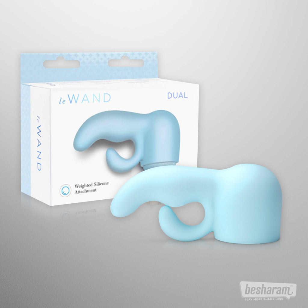 Le Wand Dual Weighted Silicone Attachment