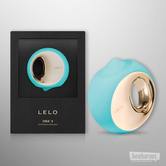 LELO Ora 3 Oral Pleasure Clitoral Stimulator Aqua