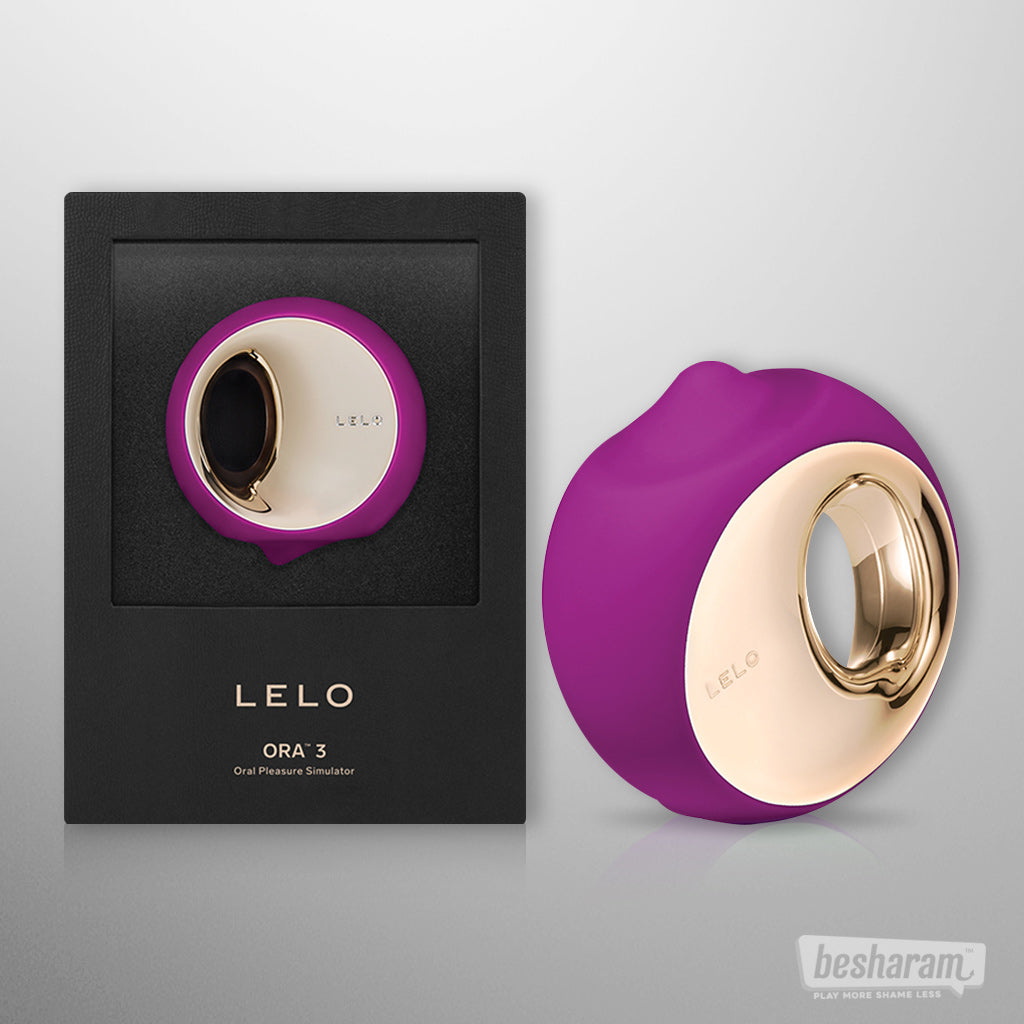 LELO Ora 3 Oral Pleasure Clitoral Stimulator Deep Rose