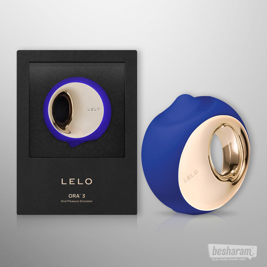 LELO Ora 3 Oral Pleasure Clitoral Stimulator Midnight Blue