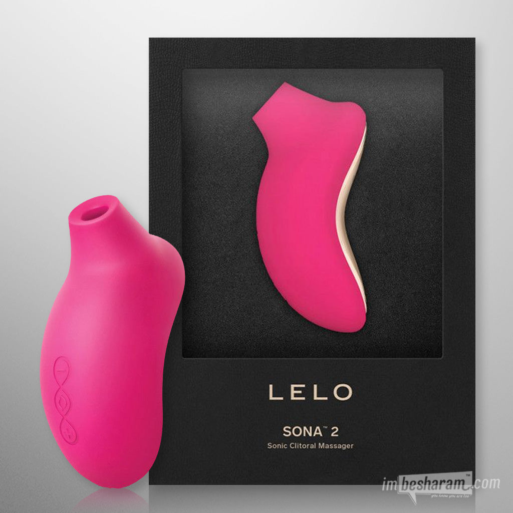 LELO Sona™ 2 Luxury Clitoral Massager Cerise