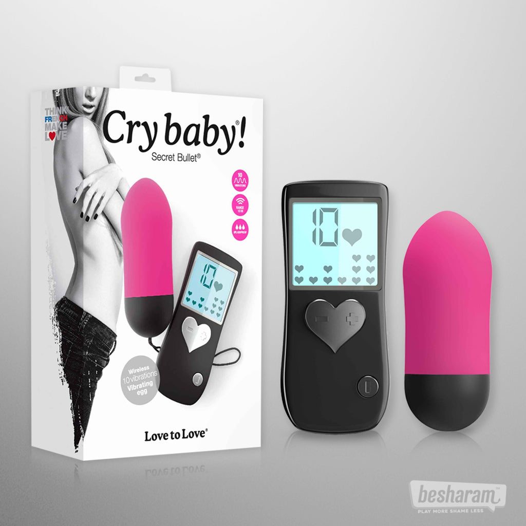 Love To Love Cry Baby Bullet Unboxed Pink