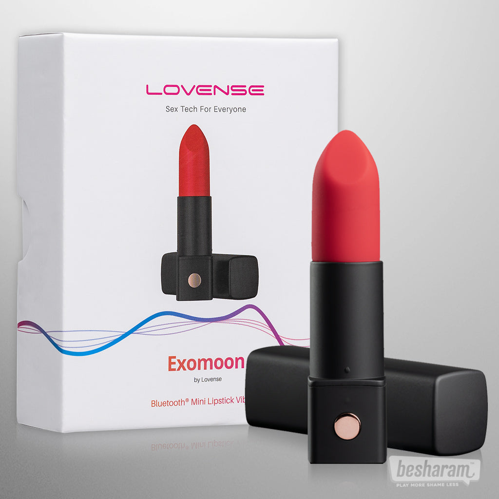 Lovense EXOMOON Lipstick Bullet Vibrator Unboxed