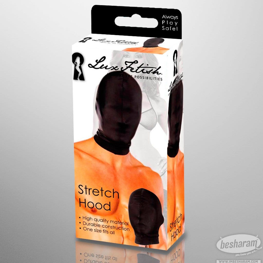 Lux Fetish Stretch Hood Packaging